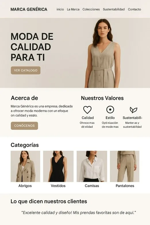 Landing Page